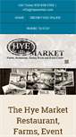 Mobile Screenshot of hyemarket.com